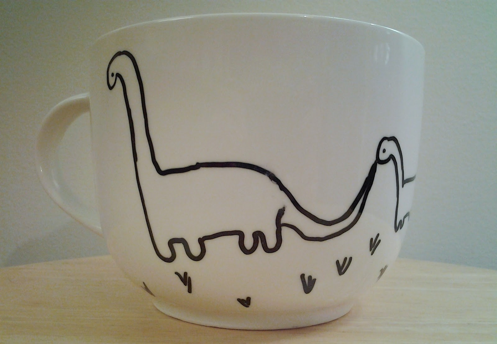 Winding Spiral Case Sharpie Paint Pen Mugs