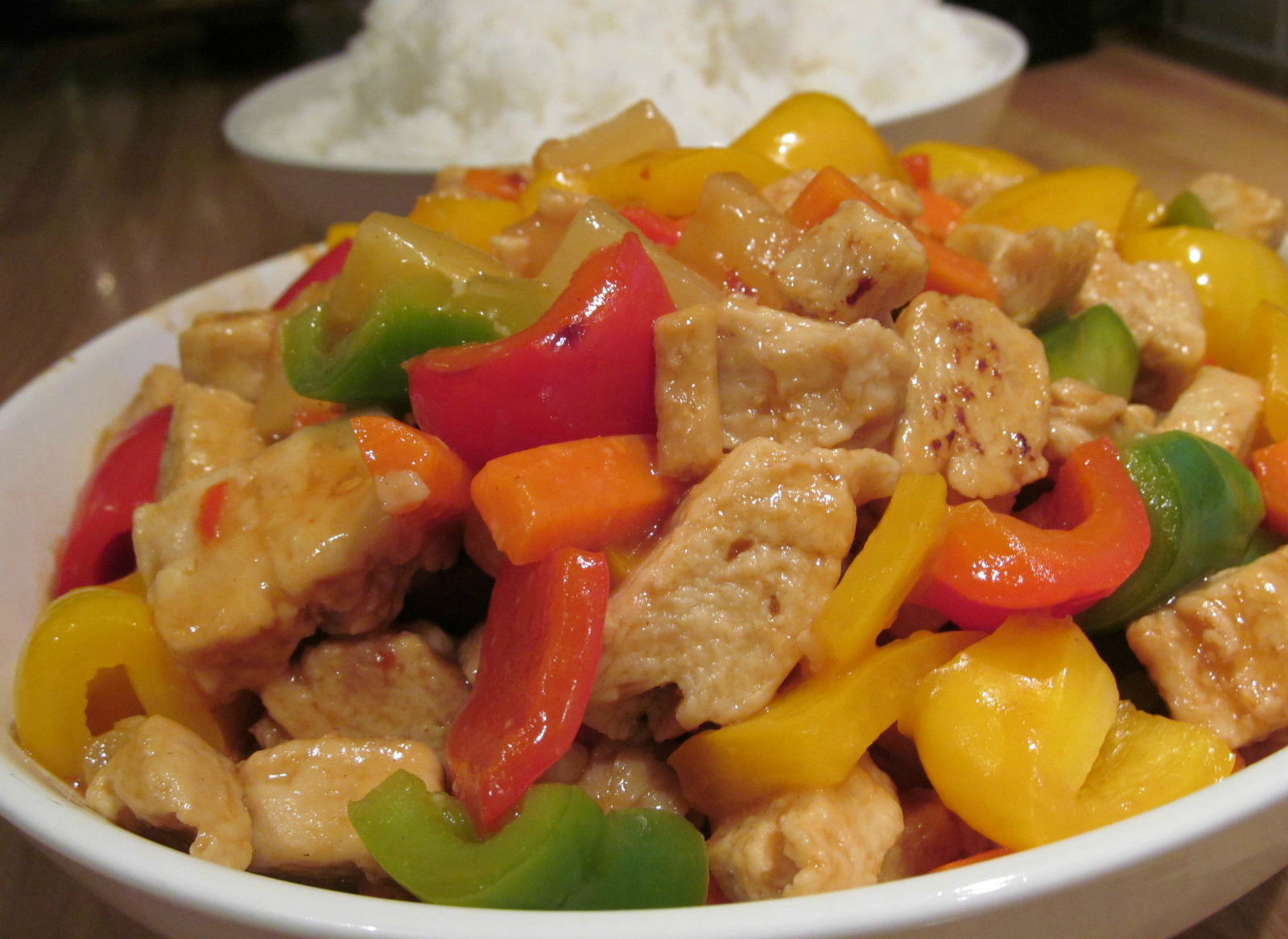 Good Food, Shared Hairy Bikers Sweet and Sour Chicken (Lo Cal)