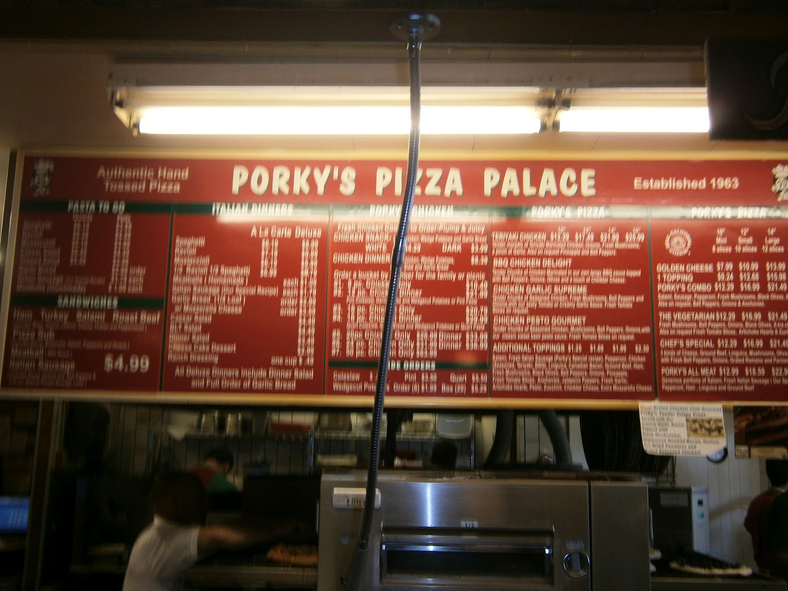 Adventures in Weseland Porky's Pizza Palacethe best pizza