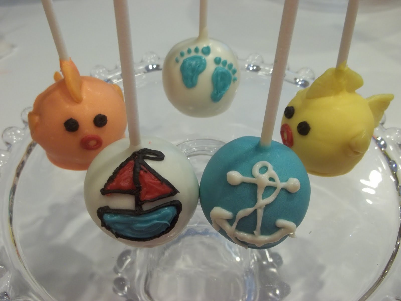 Island Girl Cakes(TM) Nautical Theme Baby Shower