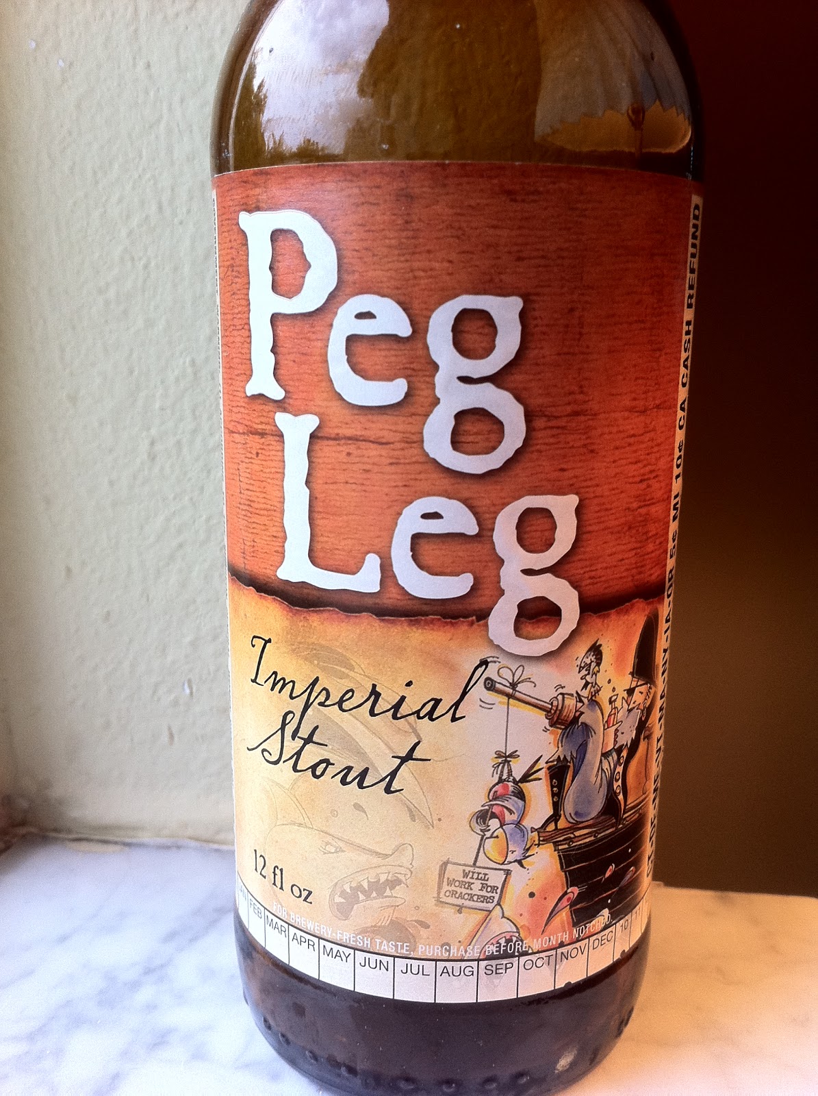 Daily Beer Review Heavy Seas Peg Leg Imperial Stout