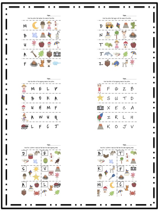 First Grade Fanatics: All About the Alphabet Freebie!