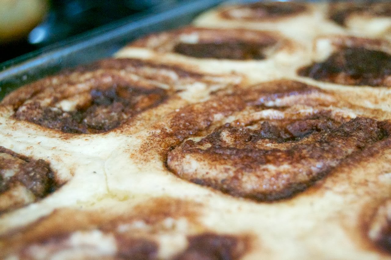 Cinnamon Rolls with Vanilla Bean Cream Cheese Frosting 365 Days of Baking