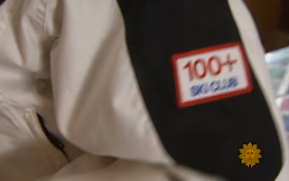 100+ Ski Club patch