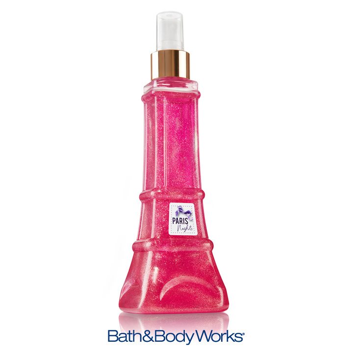 Bath & Body Works Limited Edition Eiffel Tower Shimmer Mists