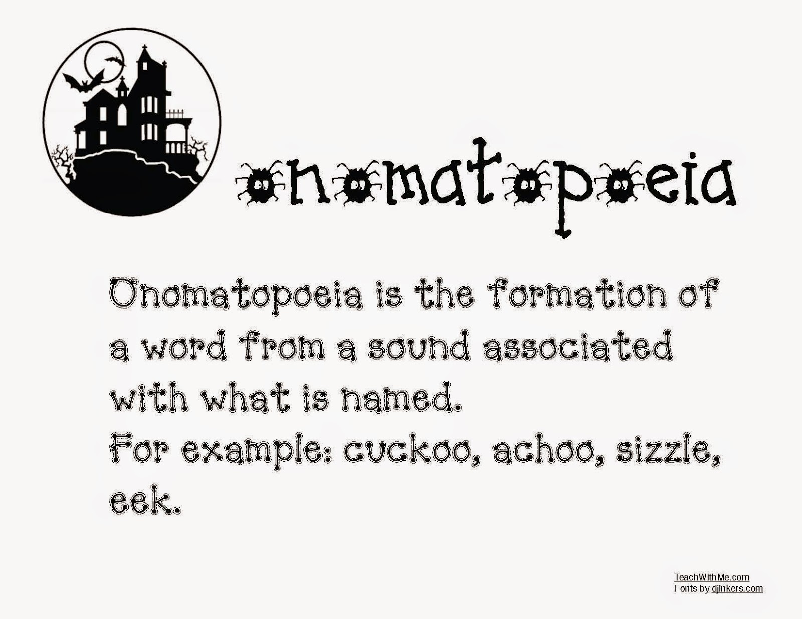 quick word onomatopoeia quick word onomatopoeia