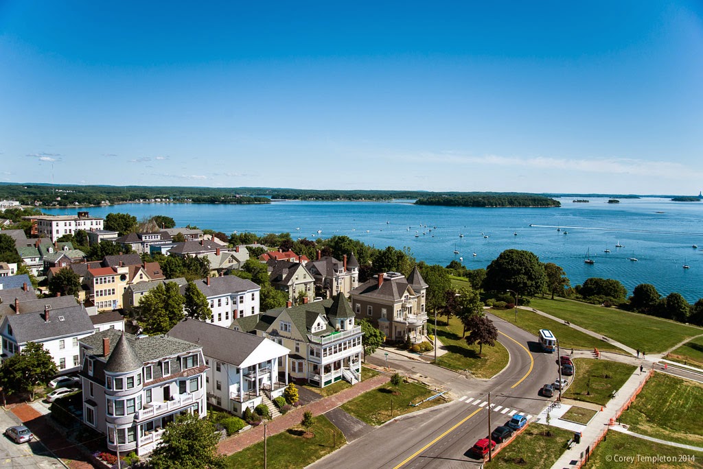 Corey Templeton Photography Above the Eastern Promenade