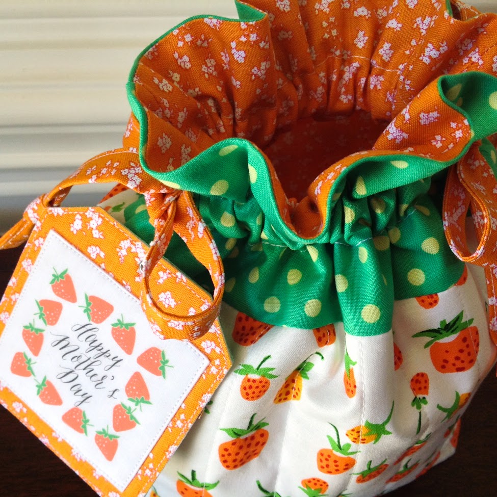 . Quilted Drawstring Bags