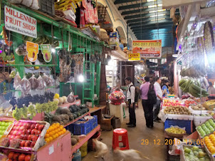 Fruit and Vegatable section in "NEW MARKET".