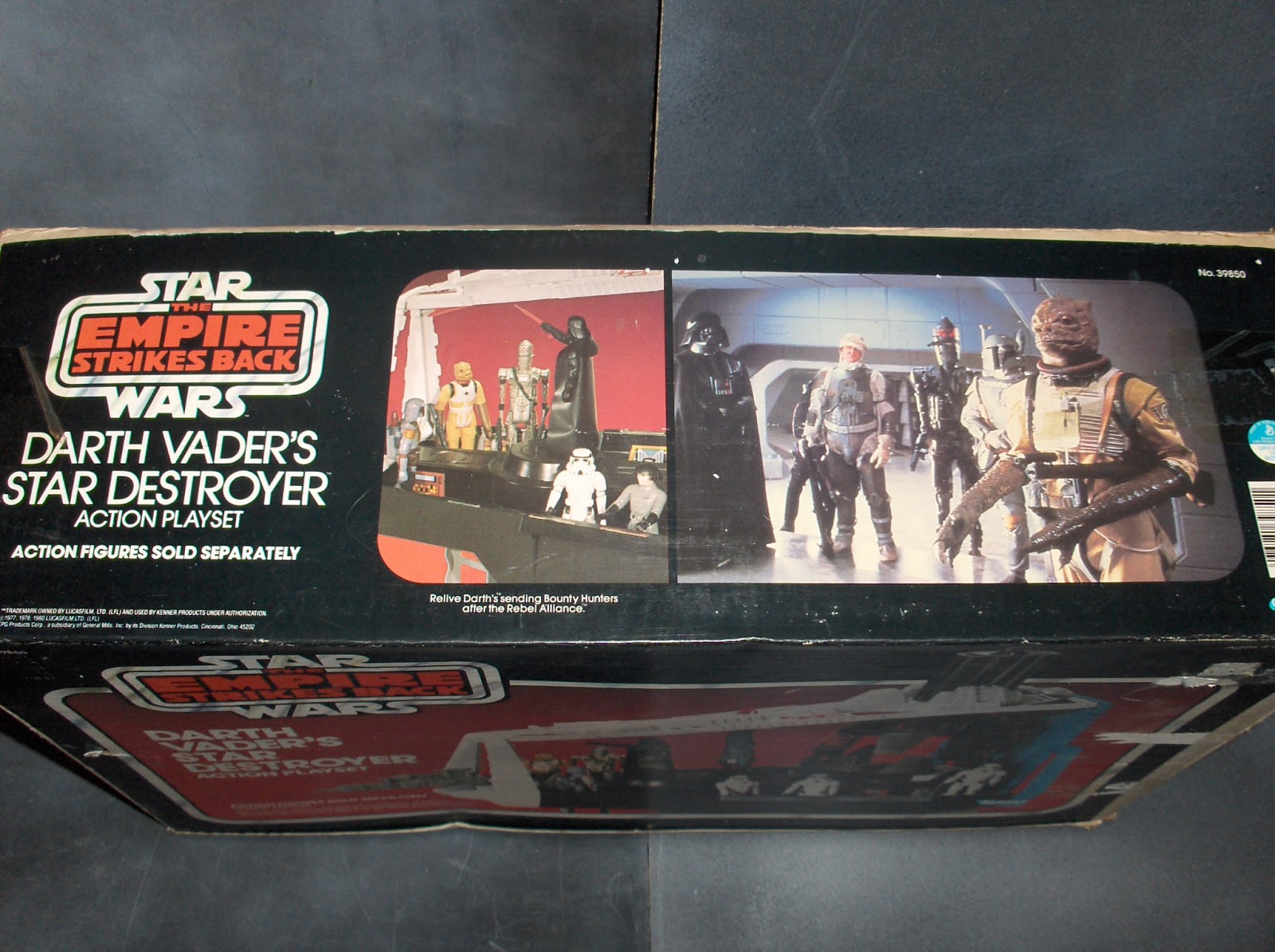 Vintage Kenner Star Wars Darth Vader's Destroyer Action Playset for sale online