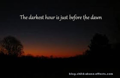 The darkest hour is just before dawn