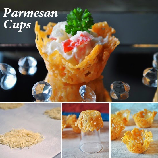 Creative Recipes Collection! Parmesan Cups Make for Simple Canapes