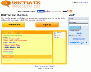 Messengerguide 99chats Create Free Flash Chatroom For