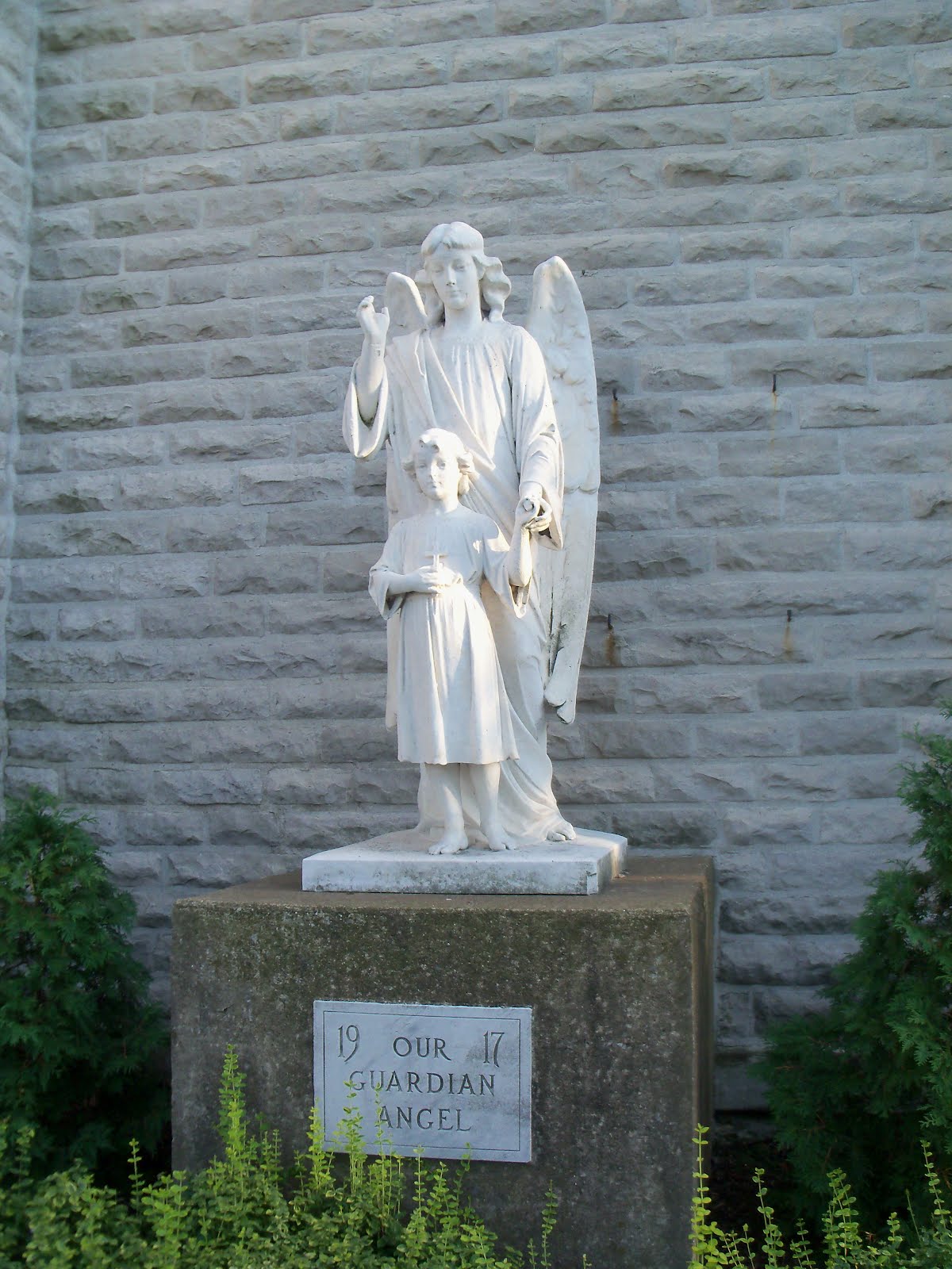 Graveyard Rabbit of Sandusky Bay Doors of Faith Holy Angels Church in