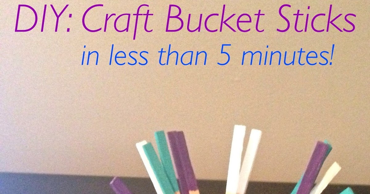 Easy As DIY DIY Craft Bucket List Sticks