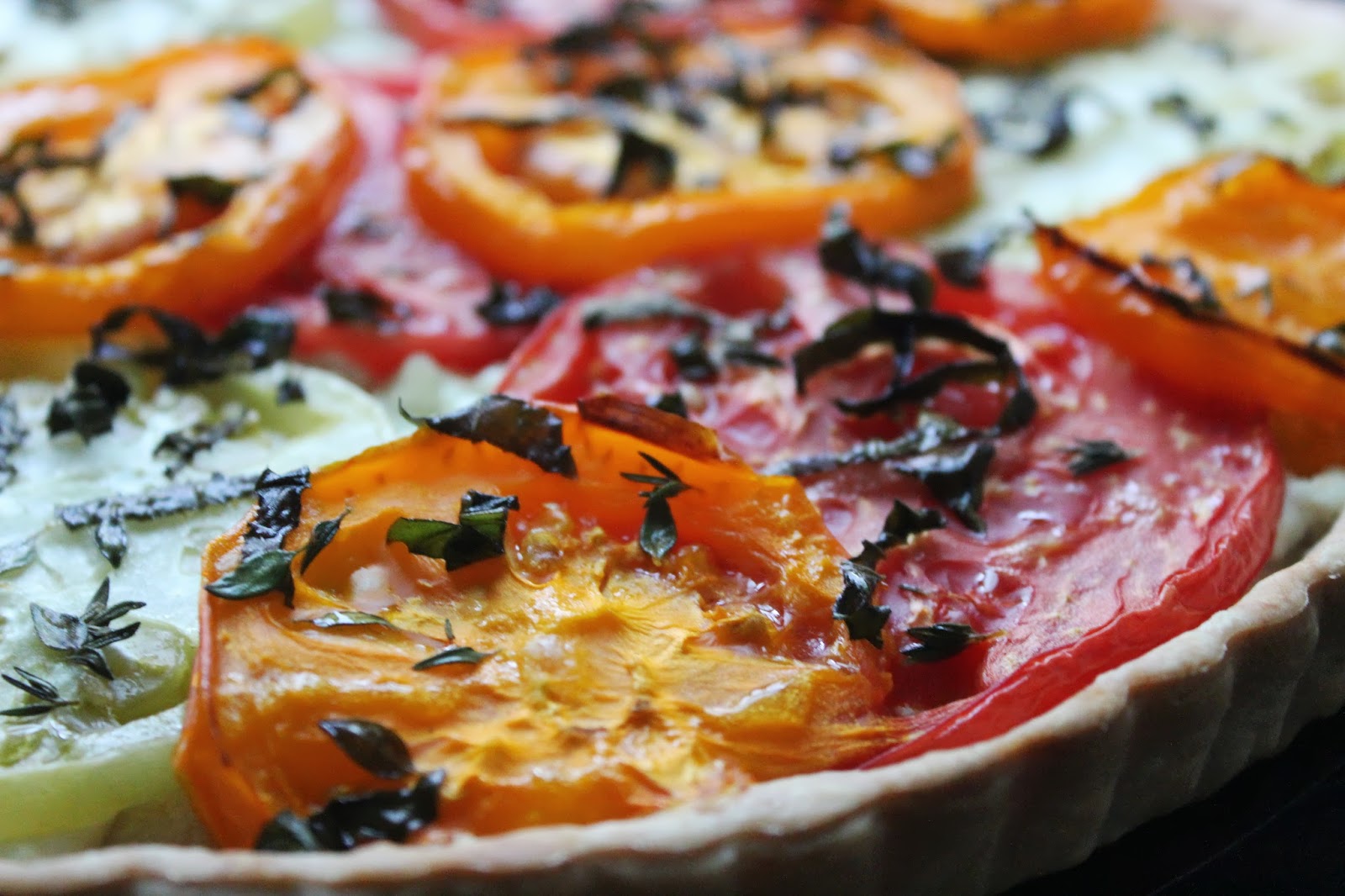 Delicious Dishings How To Make An Heirloom Tomato And Goat Cheese Tart