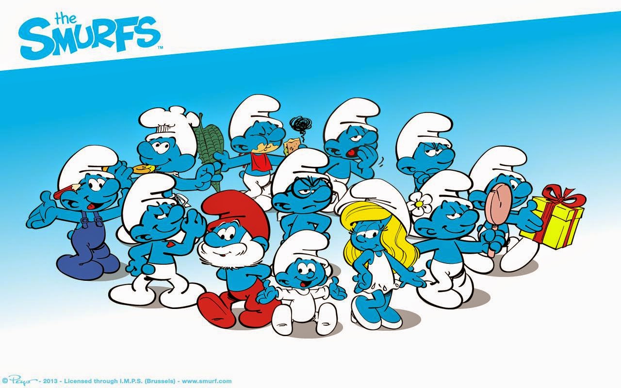 عالم رؤى العجيب صور السنافر the smurfs photos