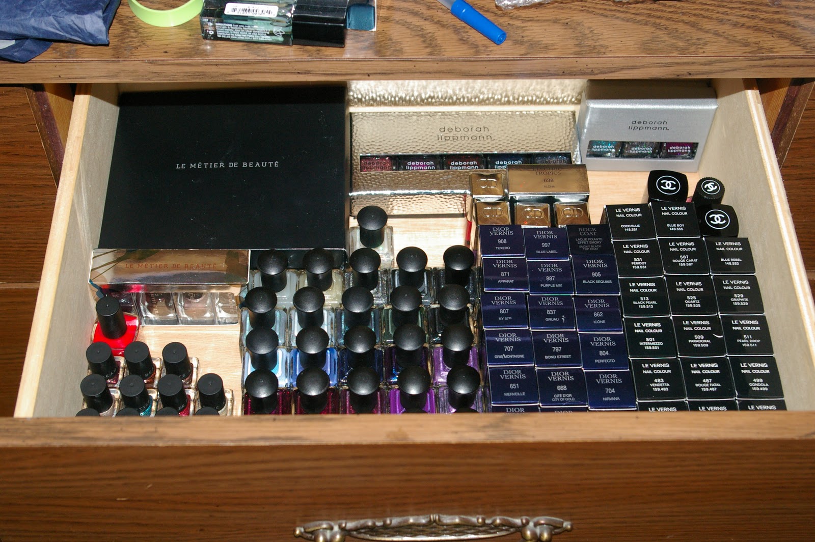 The Polish Jinx Nail Polish Organization and Storage