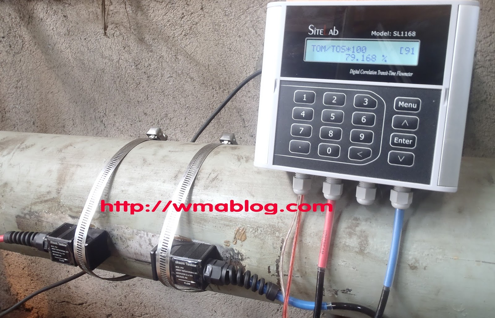 Clamp On Ultrasonic Flow Meters Flow Meter Indonesia Flow meter air