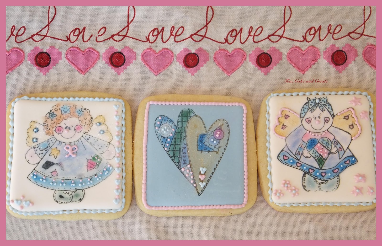 Tea, Cake & Create Rubber Stamps and Cookies