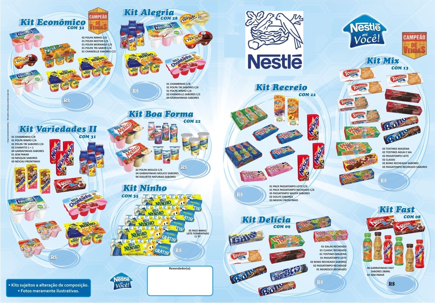 Nestlé Até Você Kits Nestlé
