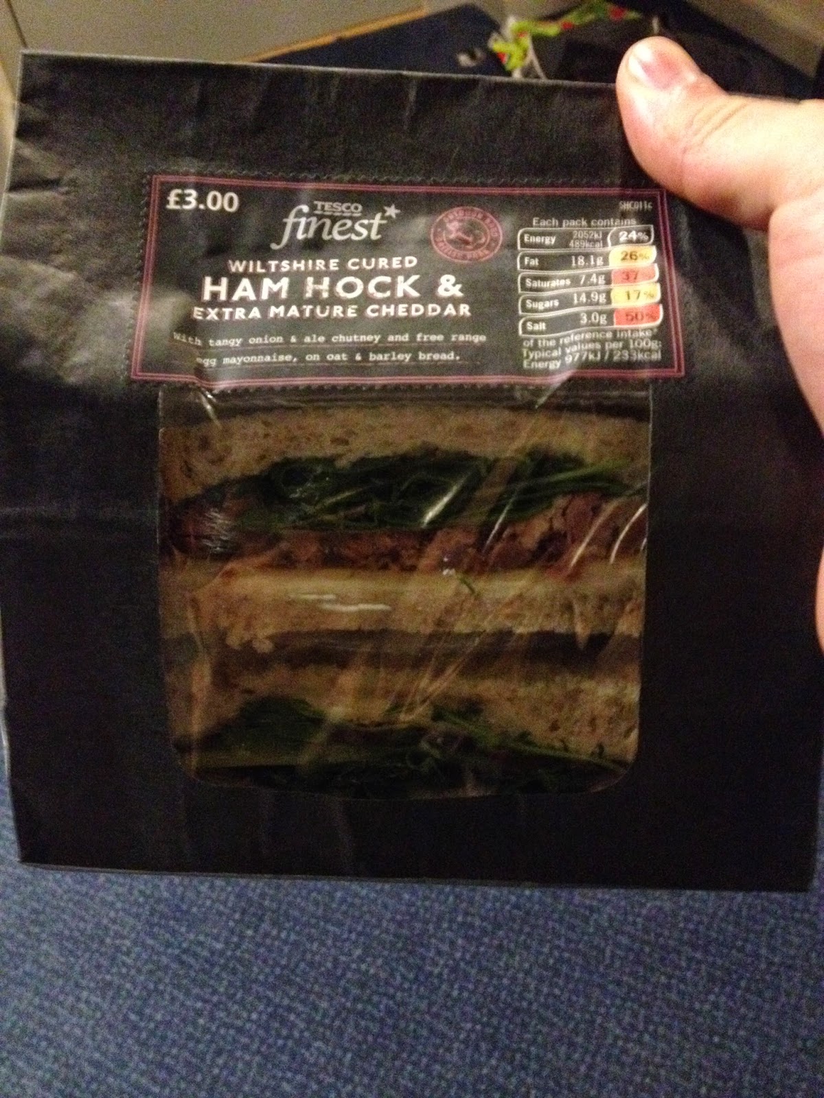 Kit Marsden's Blog Sandwich review Tesco finest* Wiltshire Cured Ham
