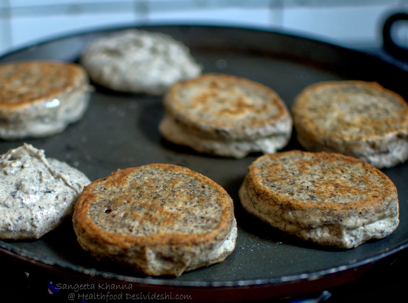 buckwheat flour English muffins for a gluten free breakfast for bread