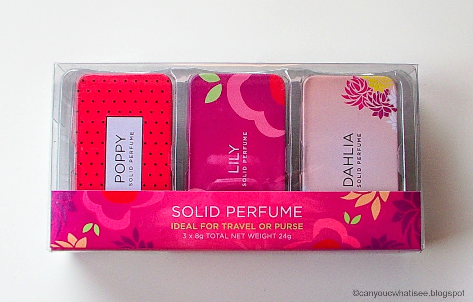Blogmas [Aldi] Polished Brands Solid Perfume Trio Just Buy The Makeup