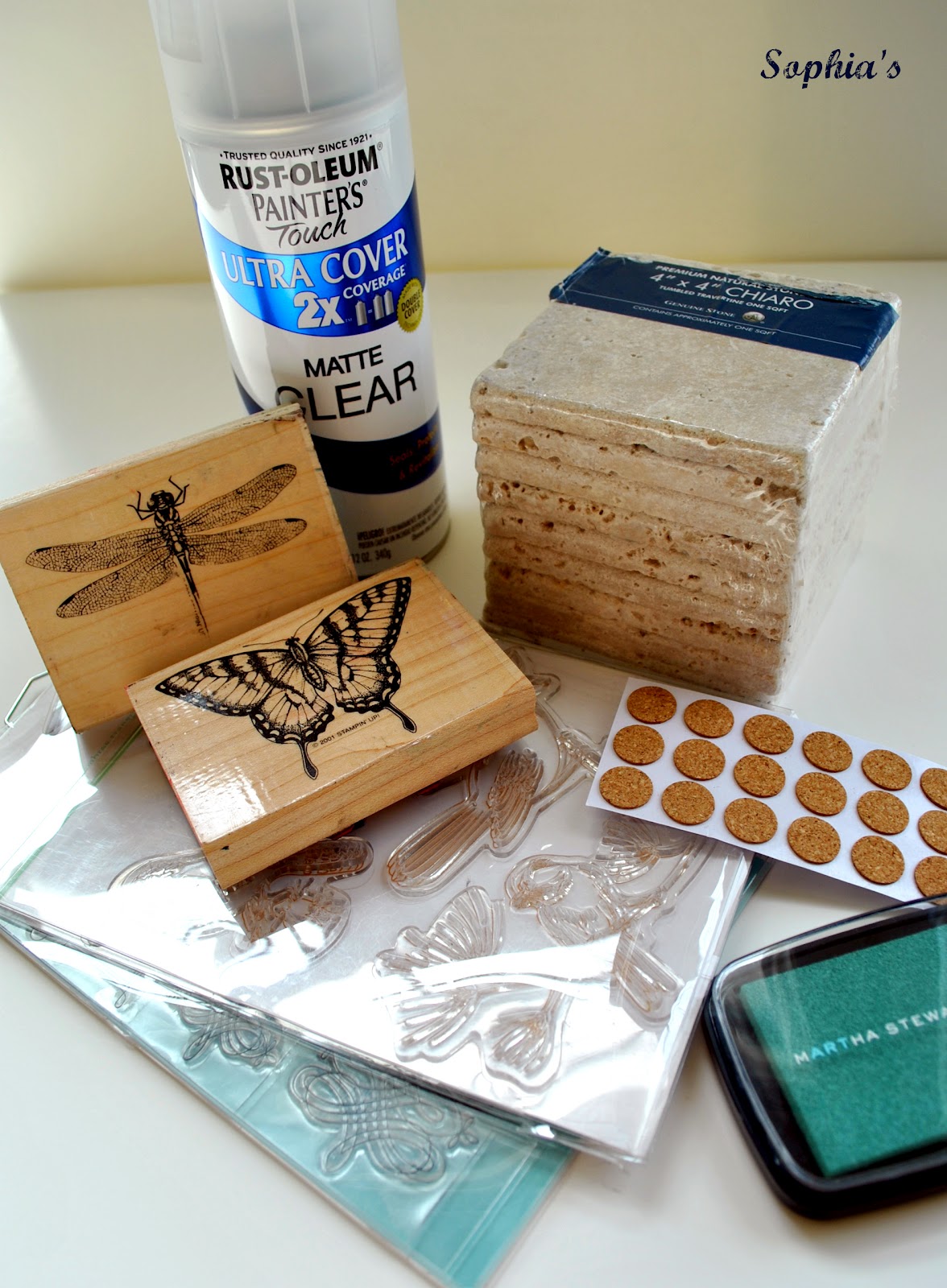 Sophia's Quick and Easy DIY Coasters