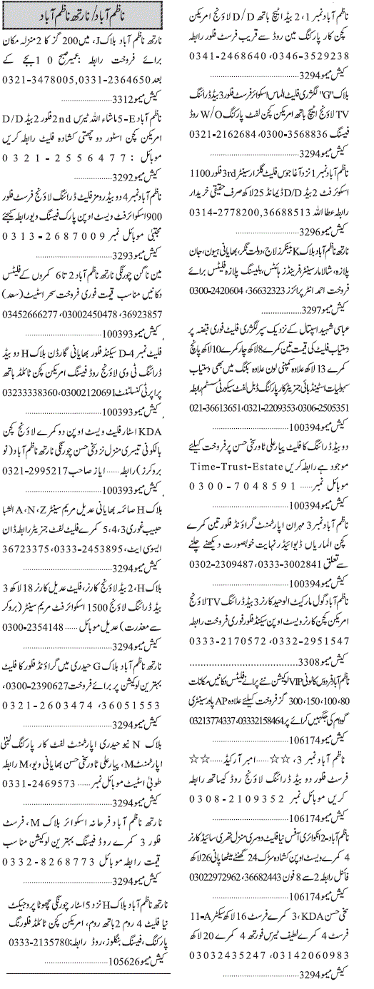 Flats For Sale In Nazimabad Karachi Pakistan Property Buy Sell Rent