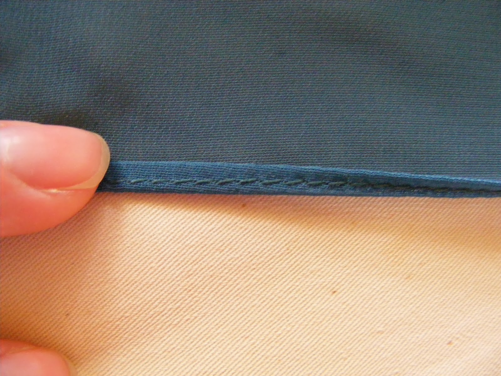 How to Hem Chiffon the Easy Way {needle and thREAD}