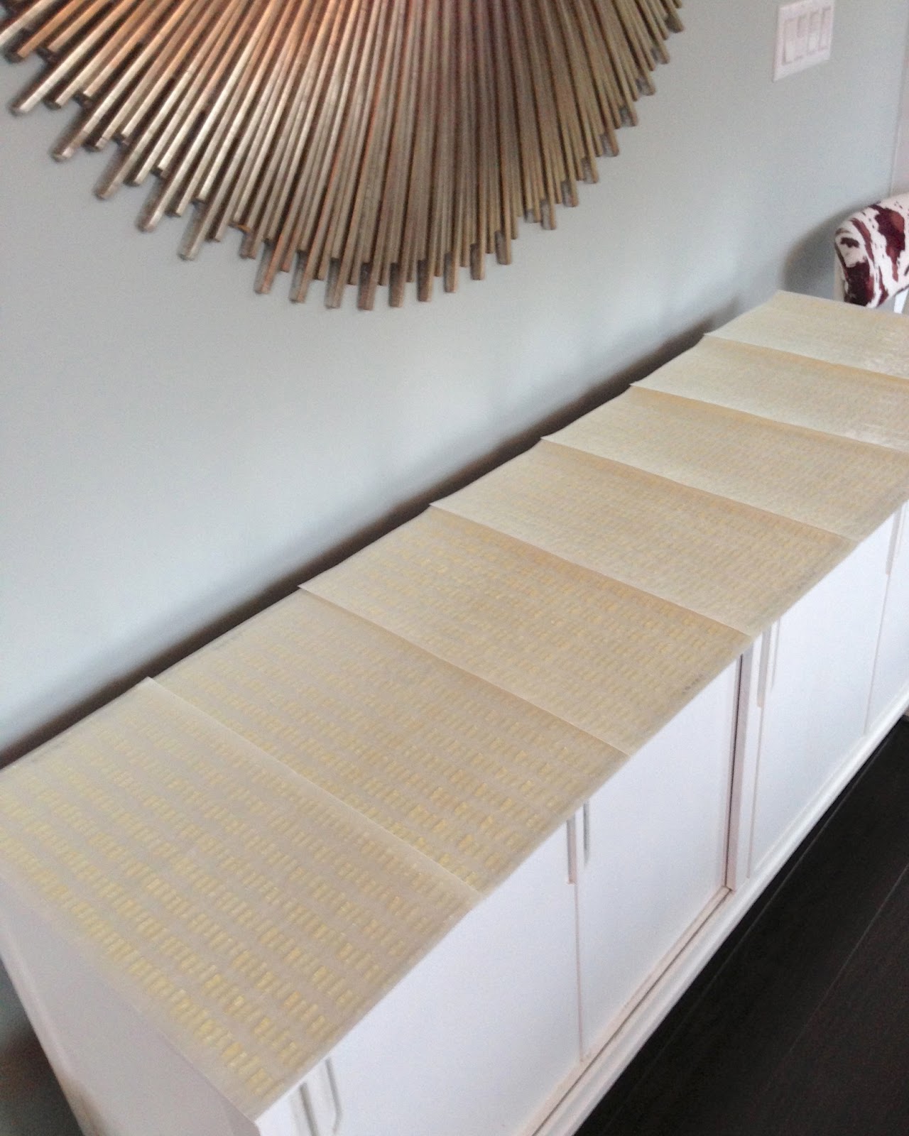 How to Make a Faux Marble Table Top with No Cuts, Thinset or Grout