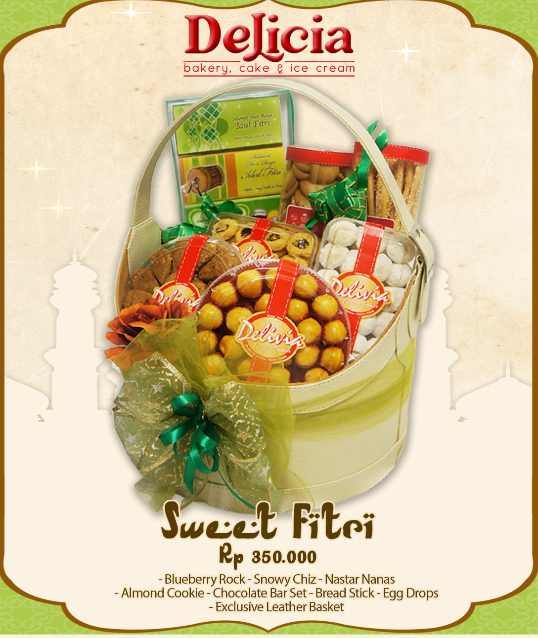 Delicia Bakery & Ice Cream Yogyakarta IDUL FITRI PARCEL 2012