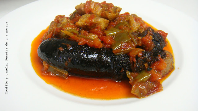 Fritadilla De Carne Magra Con Morcilla De Pueblo Y... Viva El Mojeteo!!