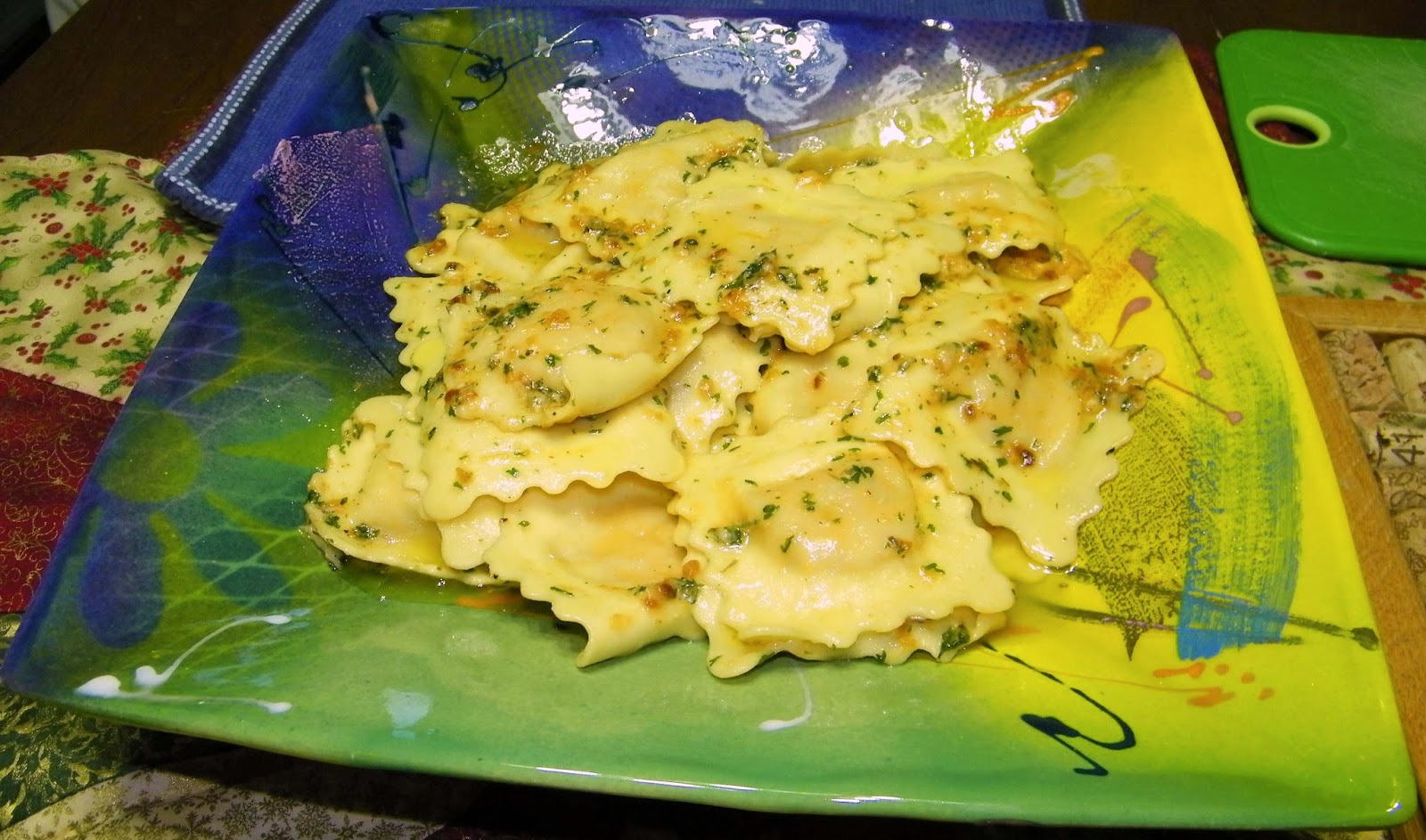 Costco Cuisine Pasta Prima Butternut Squash Ravioli In A Garlic Butter