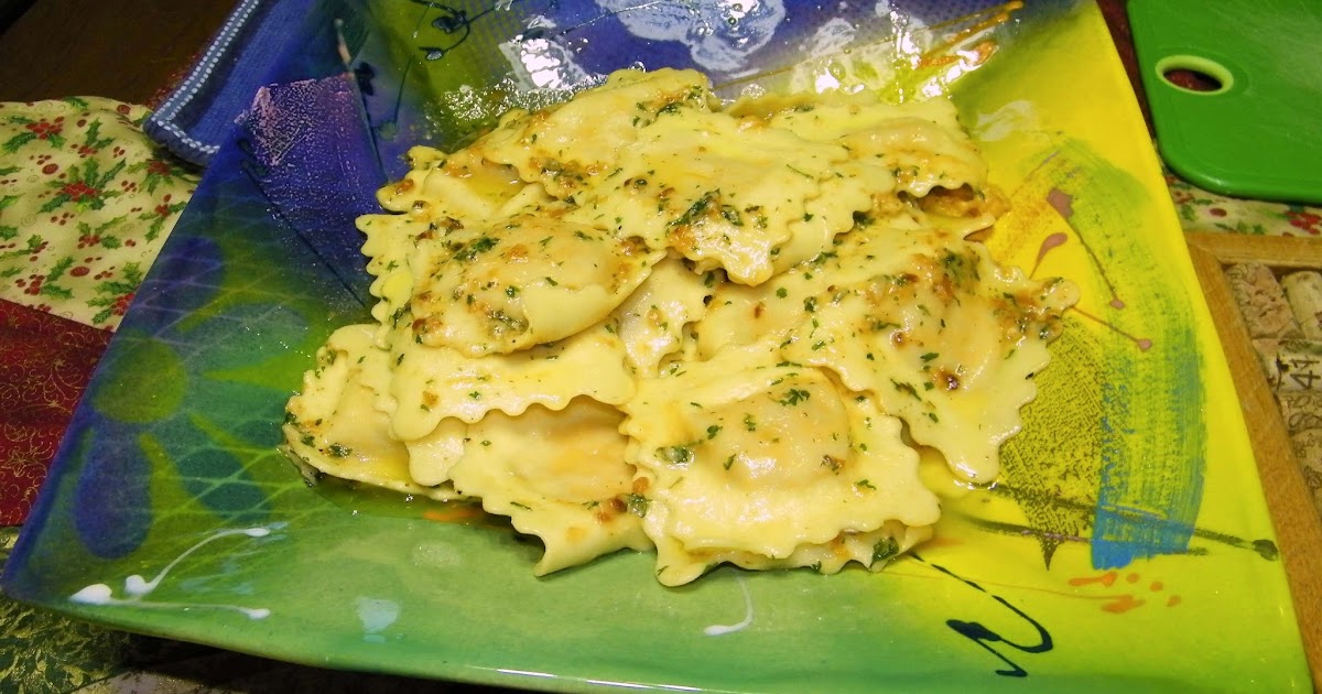 Costco Cuisine Pasta Prima Butternut Squash Ravioli In A Garlic Butter Sauce