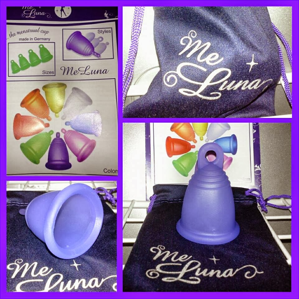 My Life with Menstrual Cups Medium Me Luna Sport in Pretty Purple