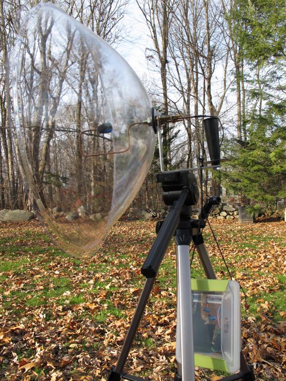 AE1S Science and Engineering Blog: Experimental Parabolic Microphone