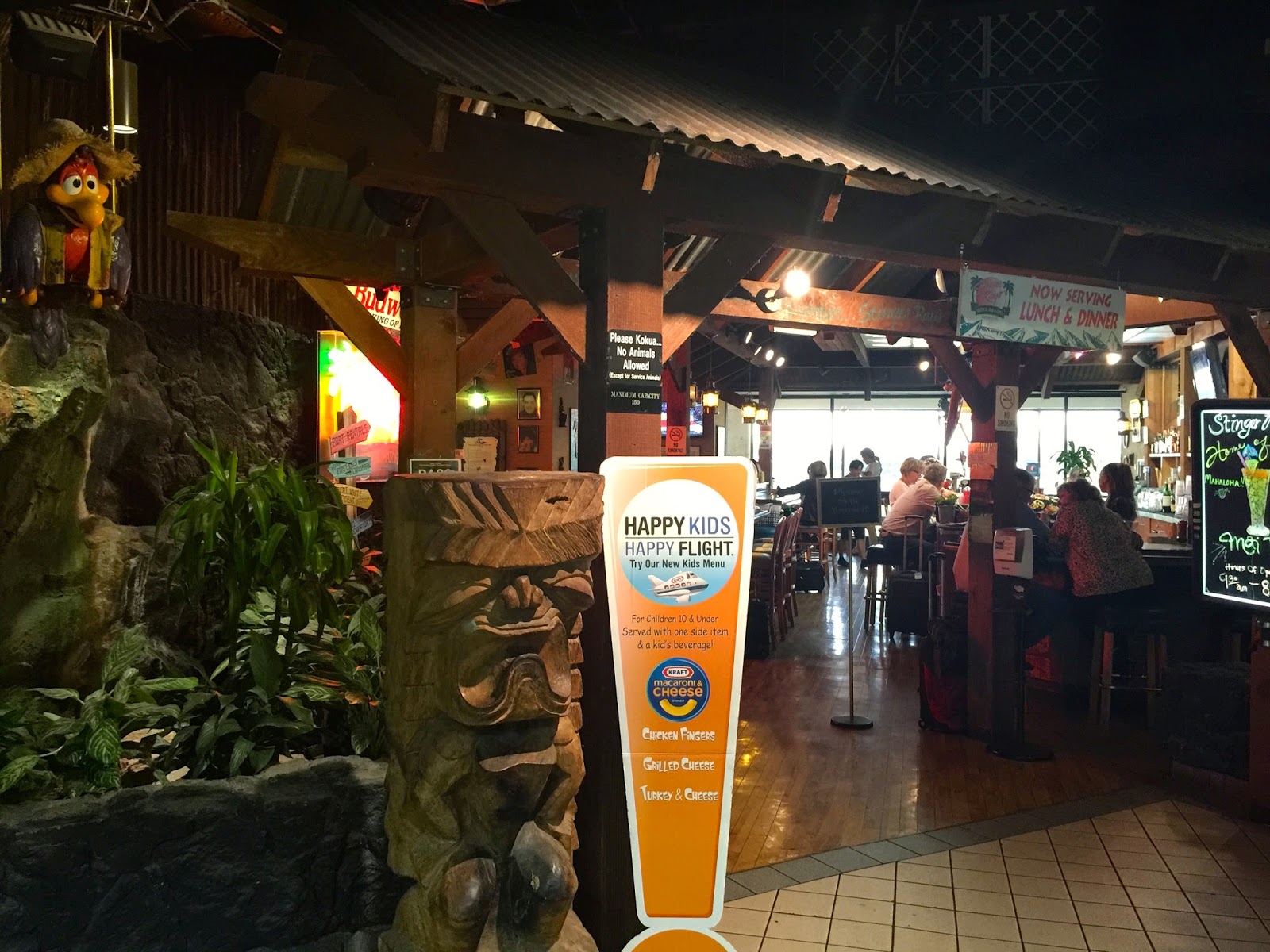 TASTE OF HAWAII STINGER RAY'S TROPICAL BAR AND GRILL