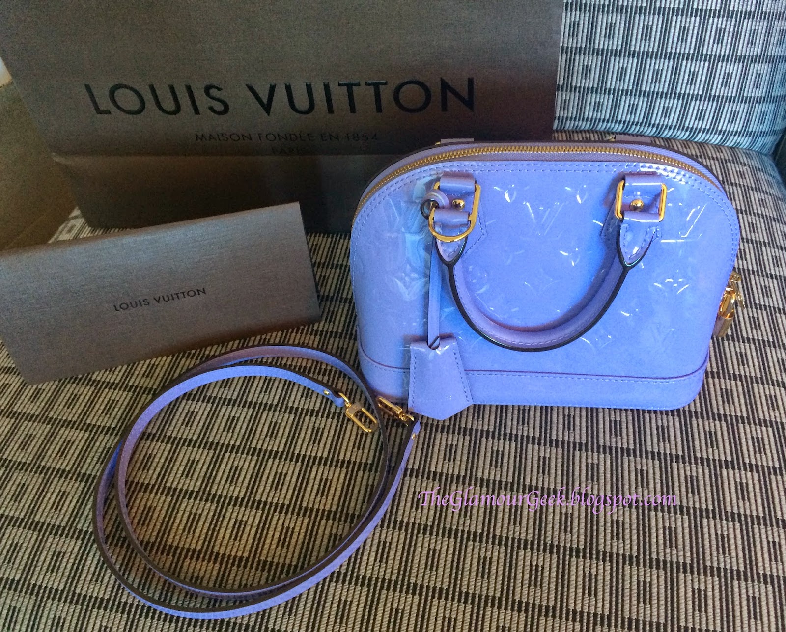 The Glamour Geek: Louis Vuitton Alma BB Lilas: Review & What Fits Inside