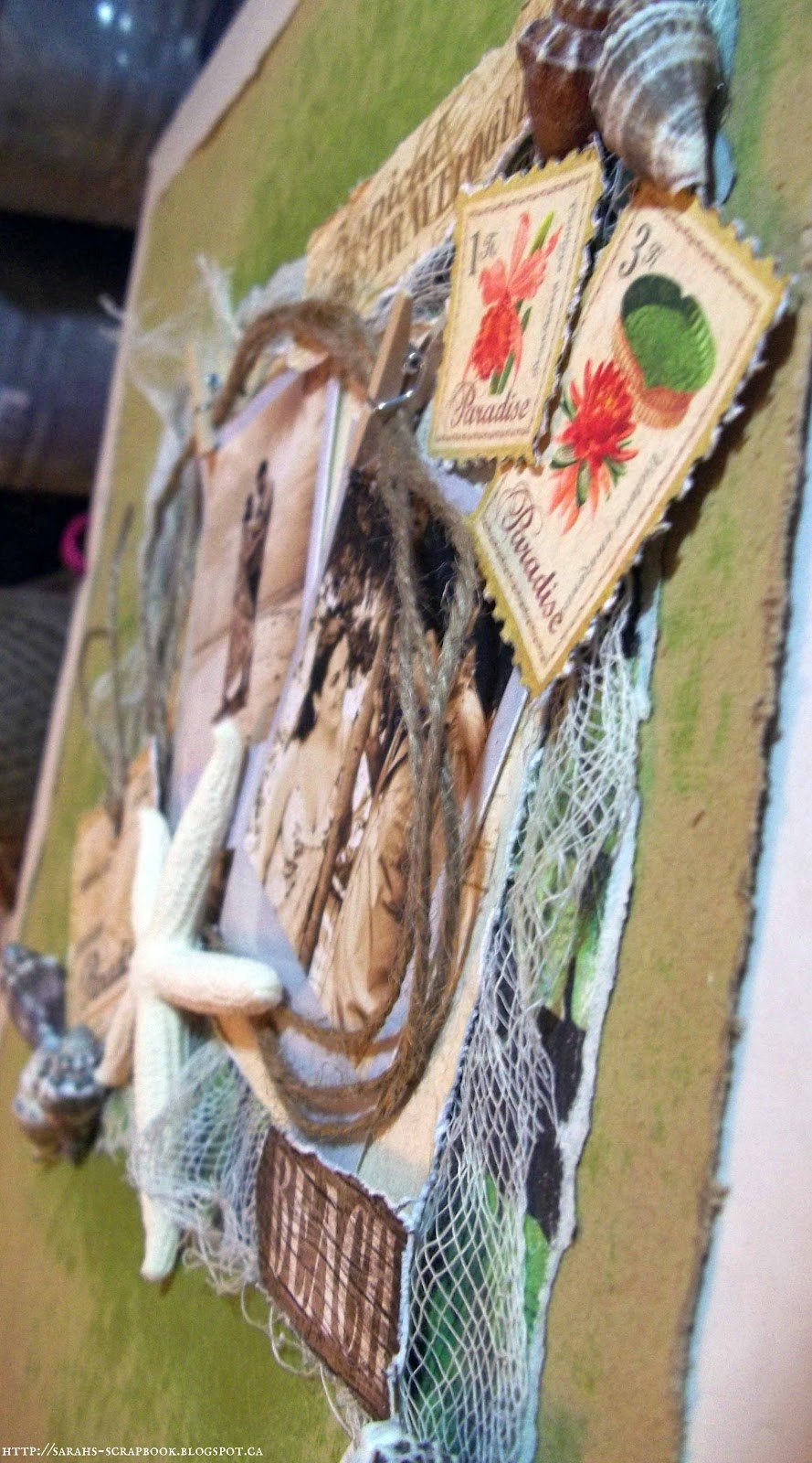 Scattered Pictures and Memories Tropical Travelogue The Paper Mixing