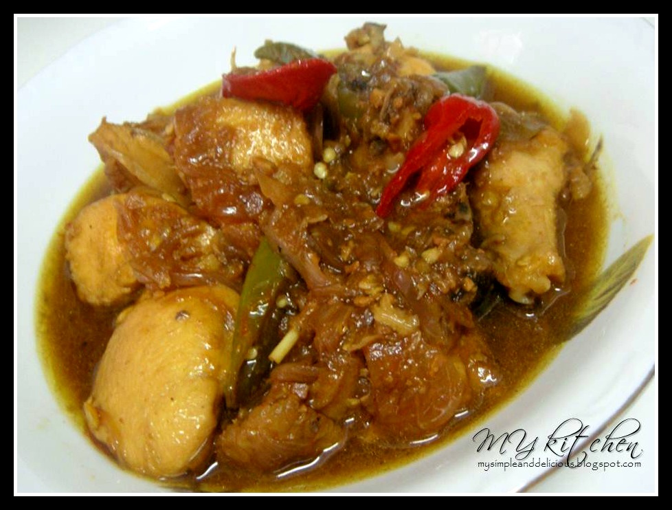 My Kitchen My Kitchen My Kitchen Ayam Masak Tauco
