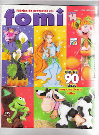 muñecos infantiles en foami