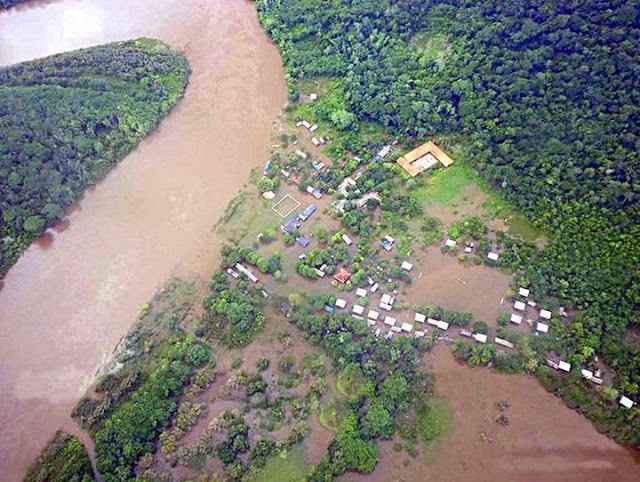 Rio Mamoré obriga evacuação em na Bolívia