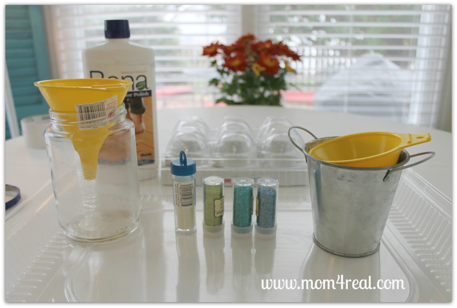 Glitter Filled Glass Ornaments Tutorial - Mom 4 Real