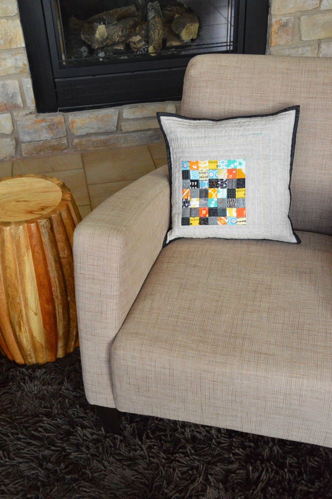 ocd obsessive crafting disorder basic binary pillow