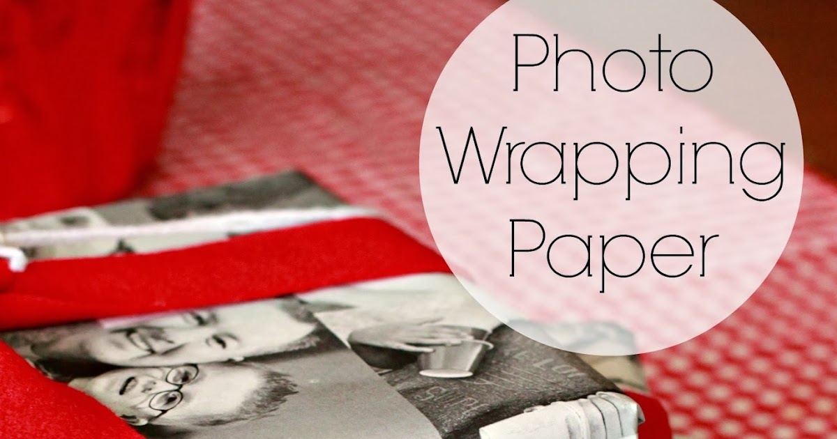 Larissa Another Day DIY Photo Wrapping Paper