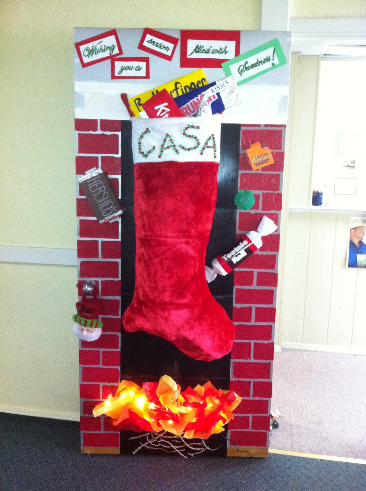 The Small World Of Char Latte Creations Door Decorating