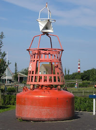 Bouée de marquage latéral, Ameland (Pays-Bas)