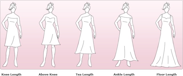 Ankle length dress called